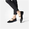 Paul Green Pointed Toe Mary Jane Pump - Black Patent
